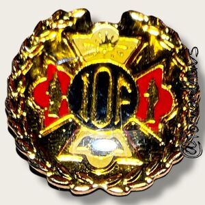 Independent Order of Foresters: IOF 10-Year Service Award Pin – ½” Gold Tone